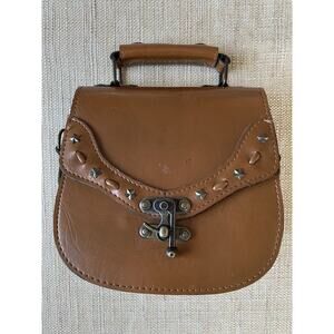 EURO CLUB Piatto Leather Crossbody Bag Sebastian Piatto Purse Italy Vintage